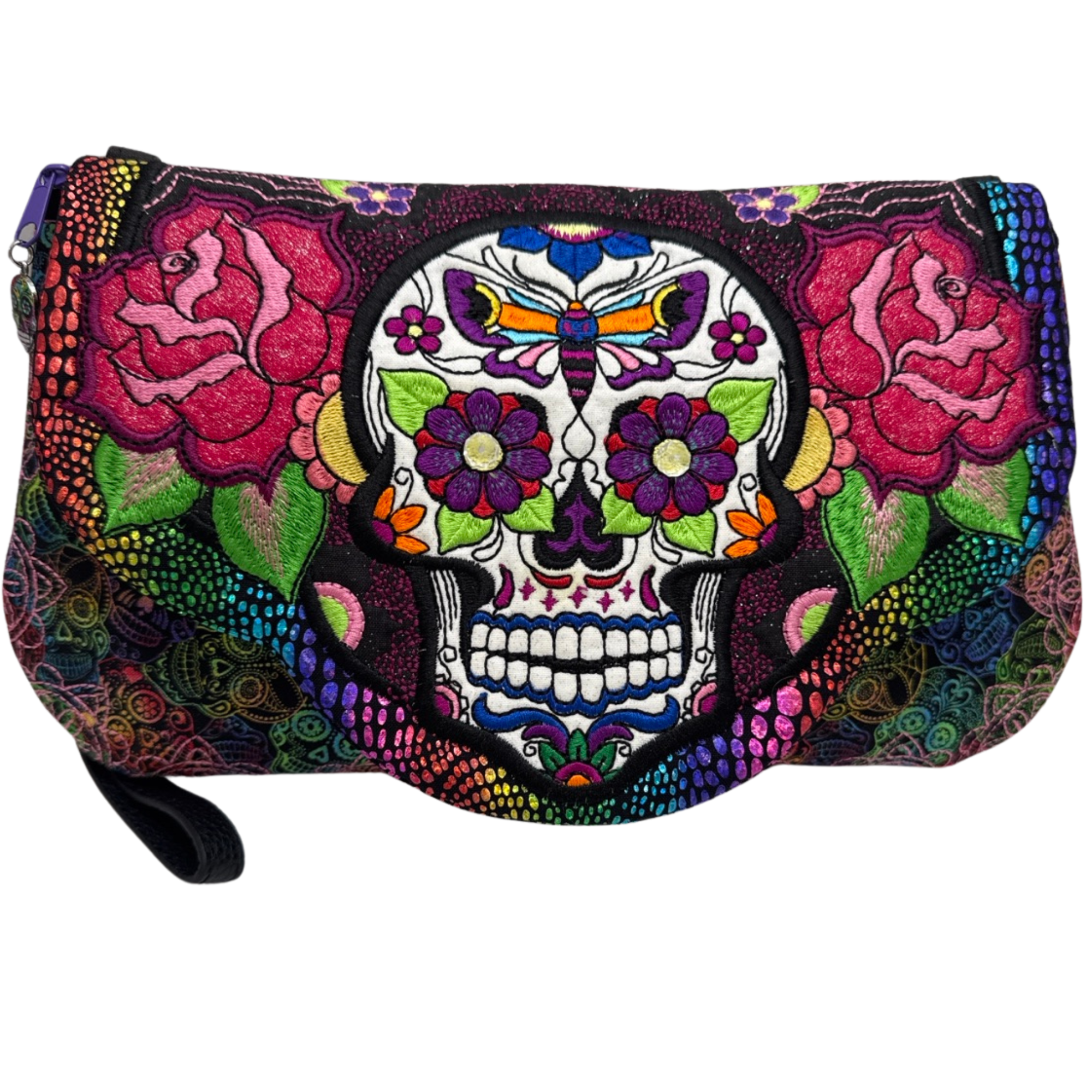Day of the Dead handmade purse