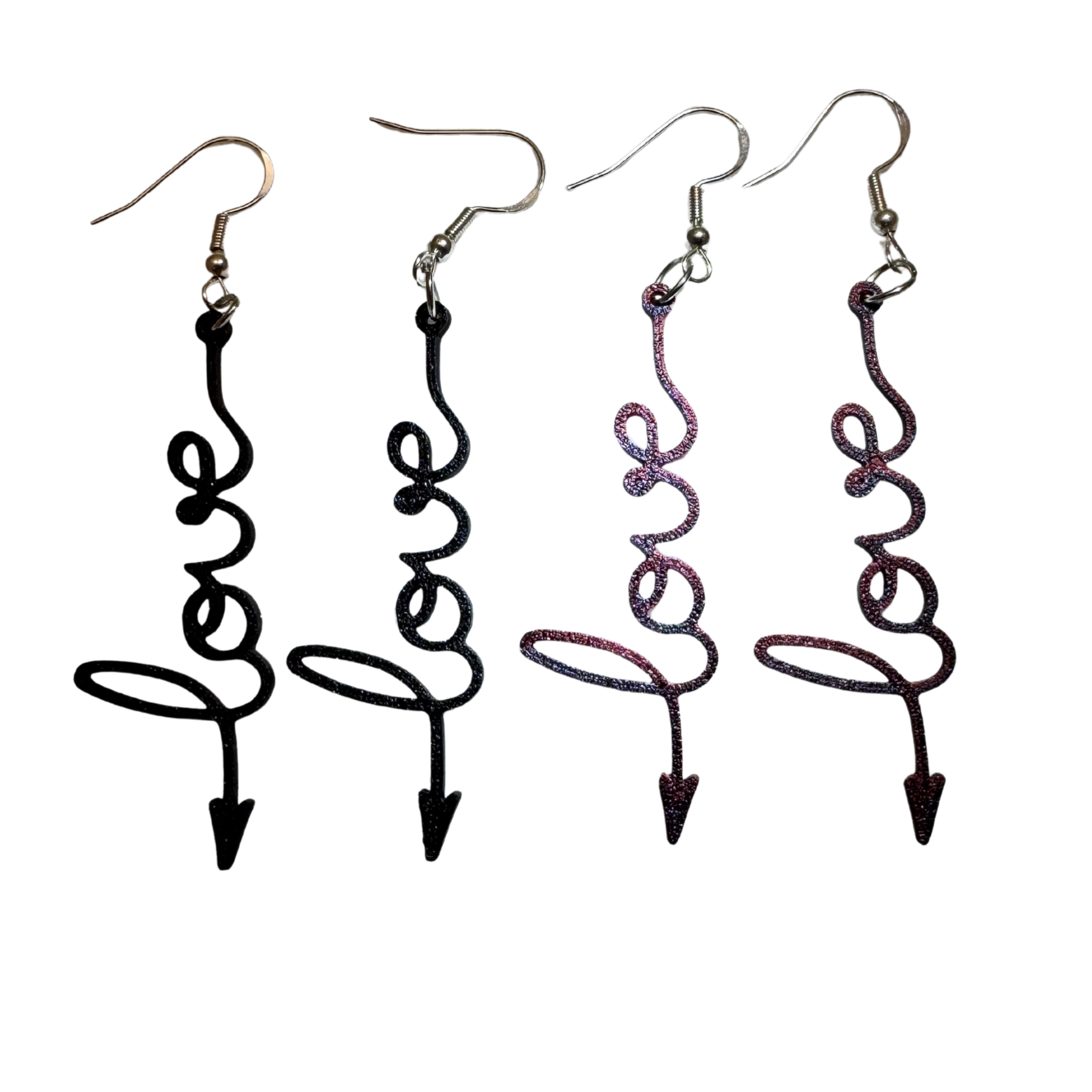 Love arrow earrings